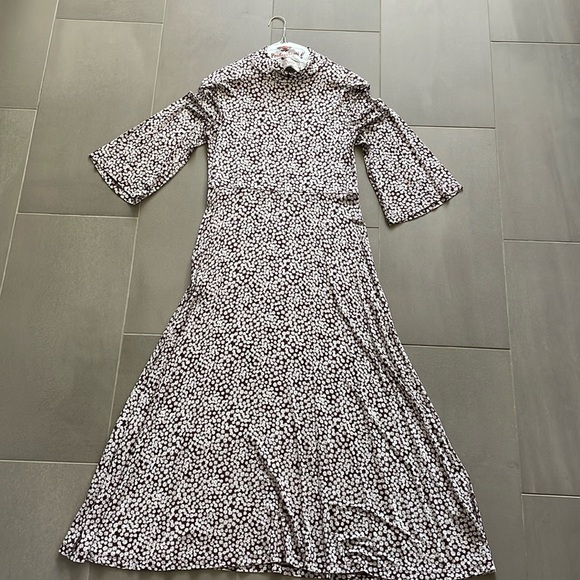 Samsoe Samsoe Fritta printed flower midi dress - Picture 7 of 17